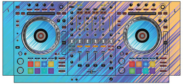 Pioneer DJ DDJ SZ 2 Skin Stripes